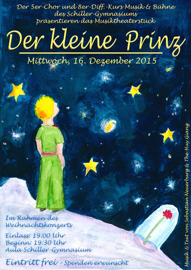 Der kleine Prinz Plakat