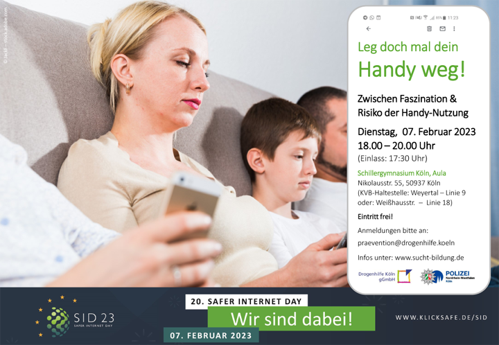 Flyer Leg doch mal Dein Handy weg 1