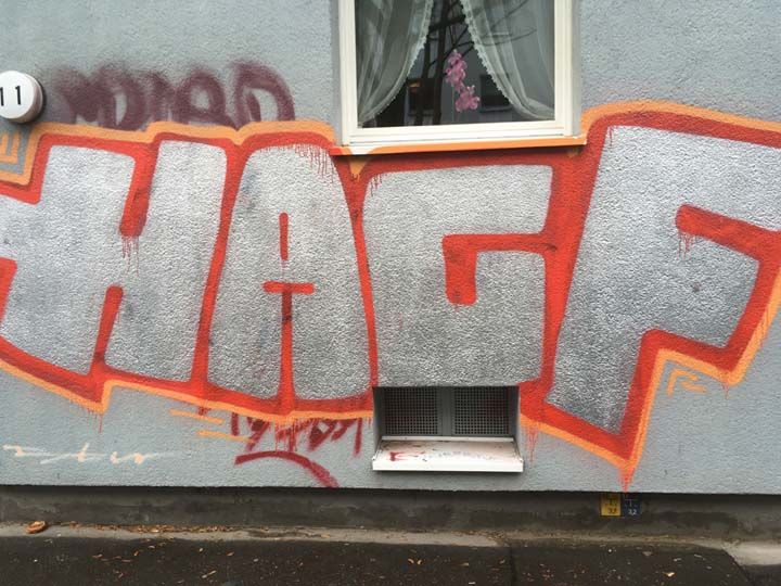 HACF-Graffiti von Elias